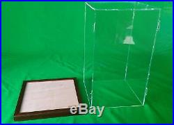 10 x 10 x 18 Display Case for Hot Toy Figures 1/6 Scale, Statue, Doll, LED Light