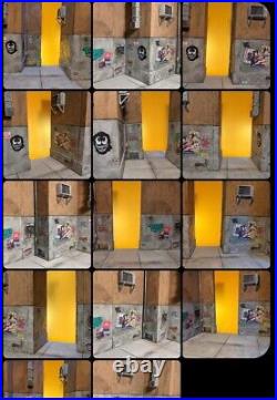 112 Scale Action Figure AlleyWay/Street Diorama Marvel Legends/GI Joe/Mafex/SHF