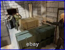 112 Scale Action Figure Diorama, Criminal Warehouse And Contraband Accessories