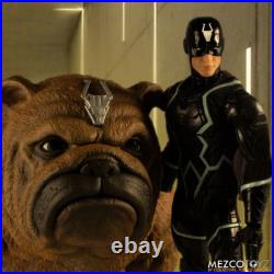 112 Scale Mezco Fantastic Four Black Bolt & Lock jaw Suit Action Figure NEW