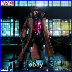 112 Scale Mezco Marvel Mutant Gambit 6'' Action Figure Collectible