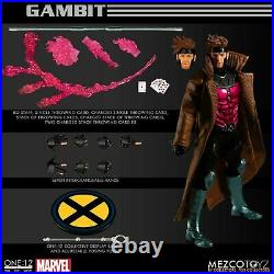112 Scale Mezco Marvel Mutant Gambit 6'' Action Figure Collectible