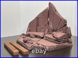 112 Scale Rock Terrain Diorama Base Detolf Action Figure
