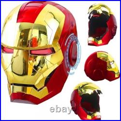 11 Iron Man MK5 Jarvis Deformable Voice Control Wearable Helmet Electroplated