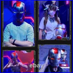 11 Iron Man MK5 Jarvis Deformable Voice Control Wearable Helmet Electroplated