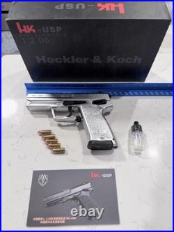 12 Scale German Army Heckler & Koch HK USP 9MM Toy Pistol High End Collectable 12 Scale German Army Heckler & Koch HK USP 9MM Toy Pistol High End Collectable