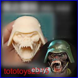 16 112 118 Monsters Roar soldier Head Sculpt for 12'' 6'' 3.75''Action Figure