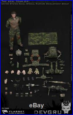 16 Scale FLAGSET FS-73020 The Seal Team Six DEVGRU Male Solider Action Figure