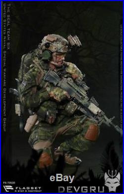 16 Scale FLAGSET FS-73020 The Seal Team Six DEVGRU Male Solider Action Figure