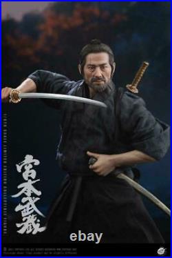 16 Scale POPTOYS EX037 Miyamoto Musashi 12'' Soldier Action Figure Toy