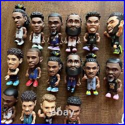 16 Zuru NBA Ballers Figures/mini Card Lot/ Rares /commons