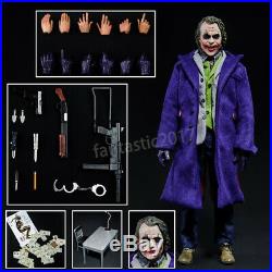 16 scale Male figure doll Heath Ledger The Dark Knight JOKER Anime Movable 12