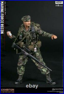 1/12 Scale Action Figure DAMTOYS Vietnam Marine Force Recon PES009 Pocket Elite