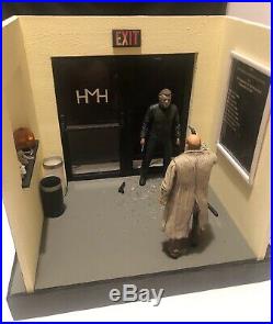 1/12 Scale Halloween 2 Custom Diorama For Ultimate Michael Myers NECA Figure