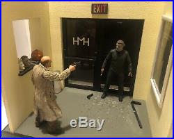 1/12 Scale Halloween 2 Custom Diorama For Ultimate Michael Myers NECA Figure