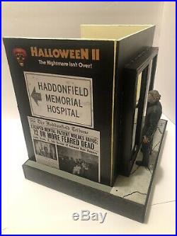 1/12 Scale Halloween 2 Custom Diorama For Ultimate Michael Myers NECA Figure