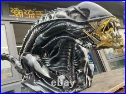 1/1 Scale Life Size Alien Warrior Resin Bust Statue Hot