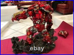 1/4 Scale Hulkbuster MK44 Statue Resin Figurine Painted Led Light Pre-order Hot