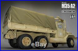 1/6 Scale 12 Diecast M35 A2 U. S2.5 ton Truck Weapons Carrier With Gun