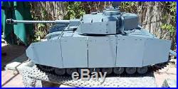 1/6 Scale 12 Diecast Panzerkampfwagen IV Tank (Grey)