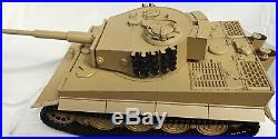 1/6 Scale 12 Diecast Panzerkampfwagen VIAusfE Tiger I Tank Sand