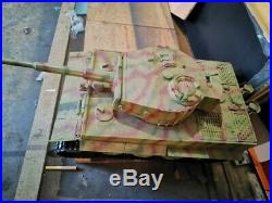 1/6 Scale 12 Panzerkampfwagen VIAusfE Tiger I Tank Camouflage With Zimmerit