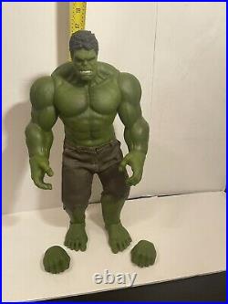 1/6 Scale Avengers Incredible Hulk Figure Hot Toys Poseable Compatible Buster