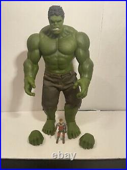 1/6 Scale Avengers Incredible Hulk Figure Hot Toys Poseable Compatible Buster