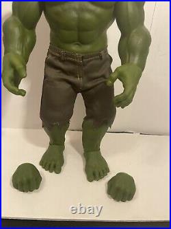 1/6 Scale Avengers Incredible Hulk Figure Hot Toys Poseable Compatible Buster