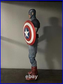 1/6 Scale Captain America Figure Sideshow Collectibles Exclusive 1001711