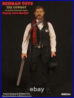 1/6 Scale Collectible 12Action Figure REDMAN TOYS Tombstone Town Marshal COWBOY