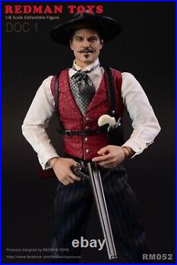 1/6 Scale Collectible 12 Action Figure REDMAN TOYS Tombstone DOC COWBOY INSTOCK