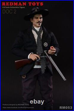 1/6 Scale Collectible 12 Action Figure REDMAN TOYS Tombstone DOC COWBOY INSTOCK