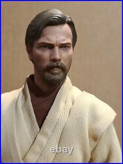 1/6 Scale Hot Toys Anakin Obi Wan Kenobi Revenge Of The Sith Star Wars Figure