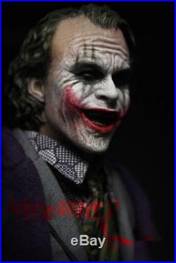 1/6 Scale Joker Heath Ledger BATMAN THE DARK KNIGHT Figure Complete Set USA