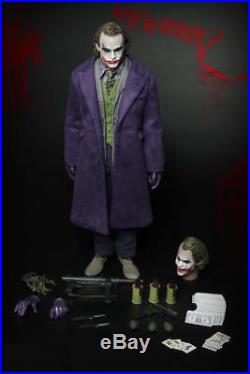 1/6 Scale Joker Heath Ledger BATMAN THE DARK KNIGHT Figure Complete Set USA