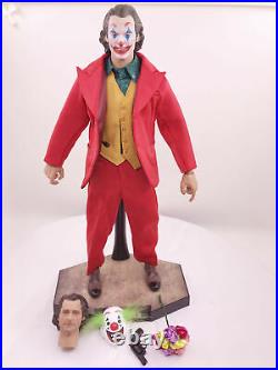 1/6 Scale Joker Joaquin Phoenix Head Sculpture Body Clothes Suit Model NEW Boxed