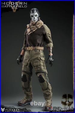 1/6 Scale Modern Battlefield End War Ghost Soldier 12'' Action Figure Model Set
