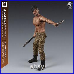 1/6 Scale YRTOYS YR012 Black Panther Erik Killmonger Body Head Sculpt Props