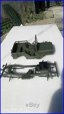 1/6 Scale full melal Truck Willys jeep by hand made Model Instock now