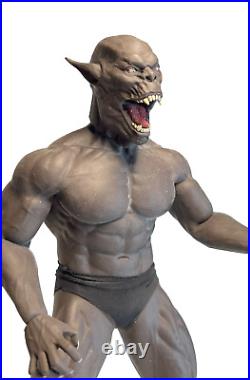 1/6 scale BLACK DEMON PANTHER MONSTER 12 Action Figure with Claws OOAK NEW