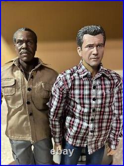 1/6 scale Custom Danny Glover And Mel Gibson Figures
