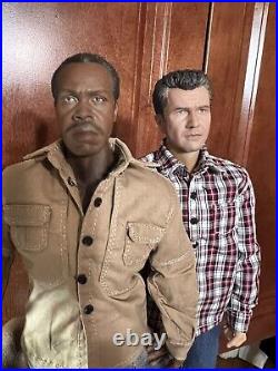 1/6 scale Custom Danny Glover And Mel Gibson Figures