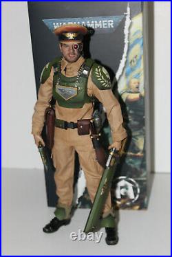 1/6 scale Green Wolf Gear Warhammer 40k Cadian Imperial Guard officer figure