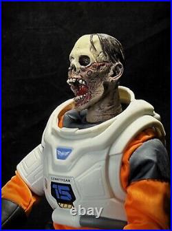 1/6 scale Sci-Fi Astronaut DEAD SPACE ZOMBIE 12 Action Figure OOAK NEW