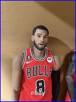 1/6 scale Zach Lavine And Demar Derozan Figures