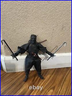 1/6 scale custom Ninja figure. Samurai Asian Warrior. Not A Penny Spared Making