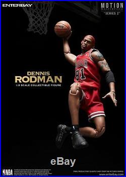 1/9 Scale ENTERBAY NBA Collection Dennis Rodman Action Figure