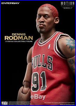 1/9 Scale ENTERBAY NBA Collection Dennis Rodman Action Figure
