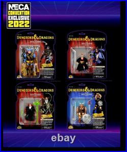 2022 SDCC NECA Dungeons & Dragons 4? Scale Action Figures Lost Wave 4 Pack